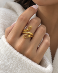 Adjustable Snake Ring