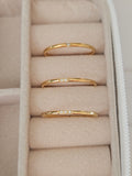 Classic Gold Alliance Ring | Minimalist Everyday Ring