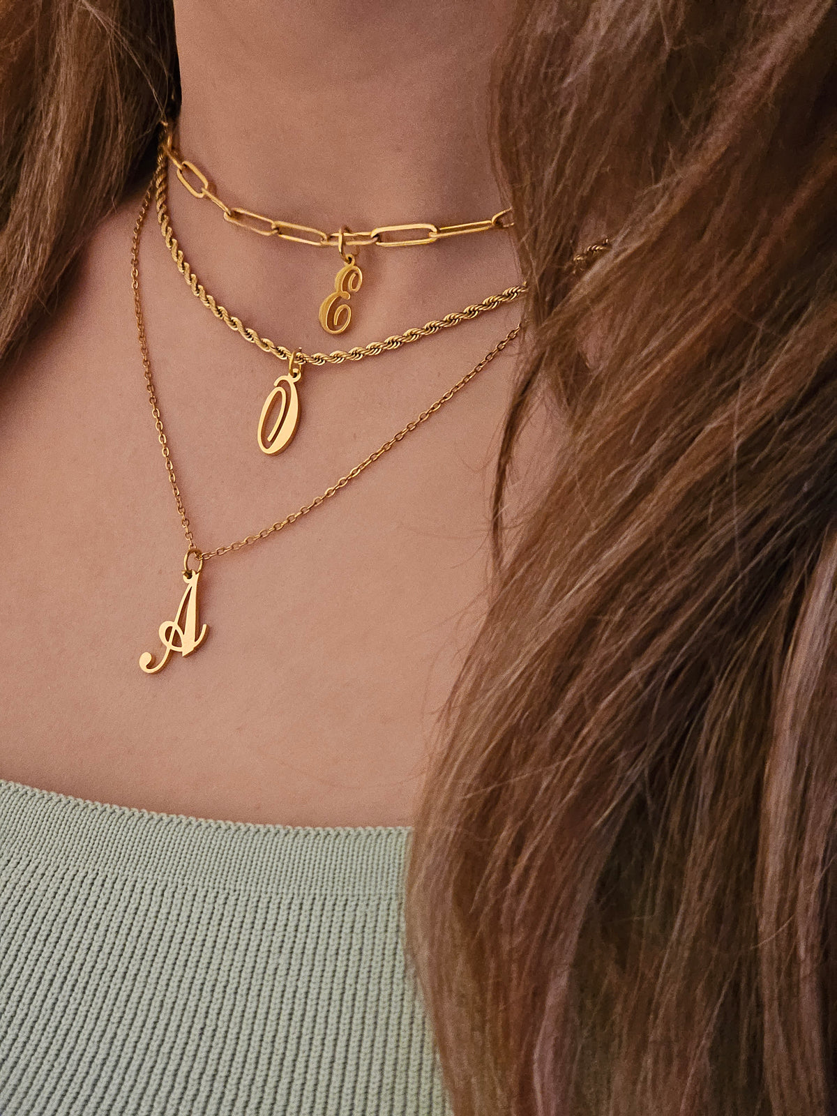 Script Name Necklace, Personalized Gold Name Necklace
