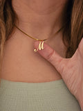 Script Name Necklace, Personalized Gold Name Necklace