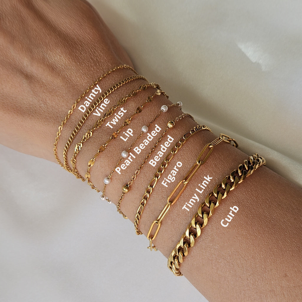 Personalized Chain Bracelets