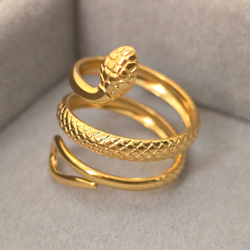 Adjustable Snake Ring