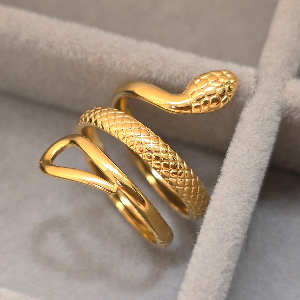 Adjustable Snake Ring