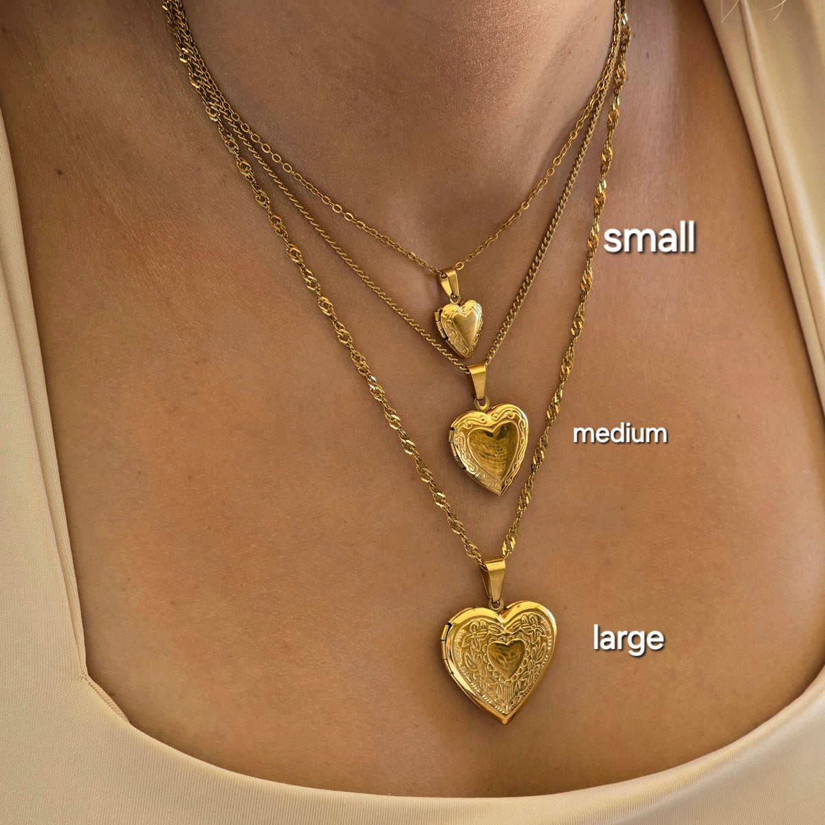 Personalized Gold Heart Locket Necklace, 18K Gold Filled Photo Locket, Engraved Heart Necklace, Dainty Keepsake Jewelry, Gift for Her
