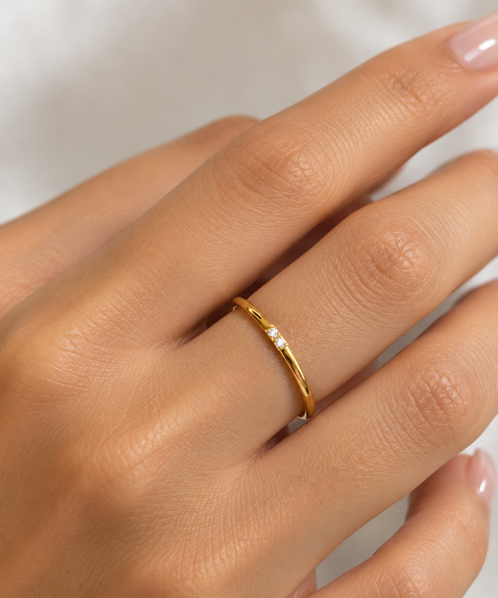 Classic Gold Alliance Ring | Minimalist Everyday Ring