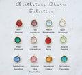 Birthstone Mini Add-On – Personalized Birth Month Charm – Small Birthstone Pendant – Custom Jewelry Add-On