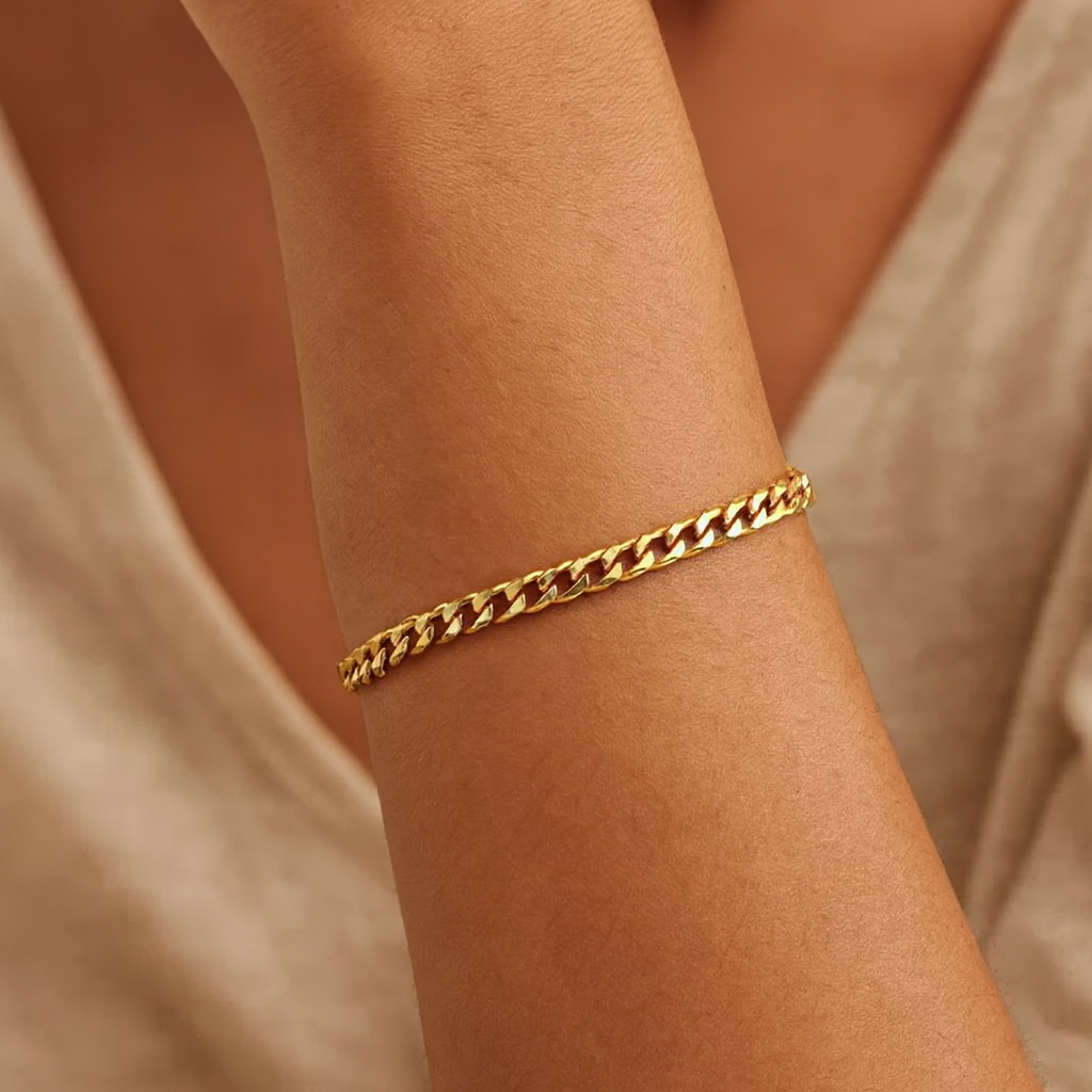 Chain Bracelet: Minimalist Adjustable Jewelry