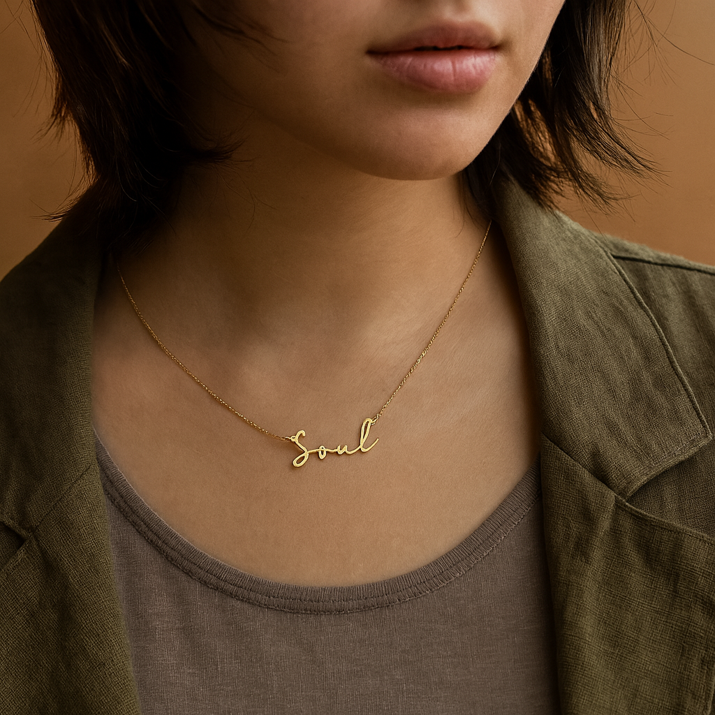 Custom Name Necklace: Personalized Jewelry Gift