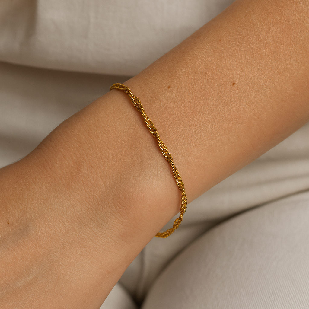 Chain Bracelet: Minimalist Adjustable Jewelry